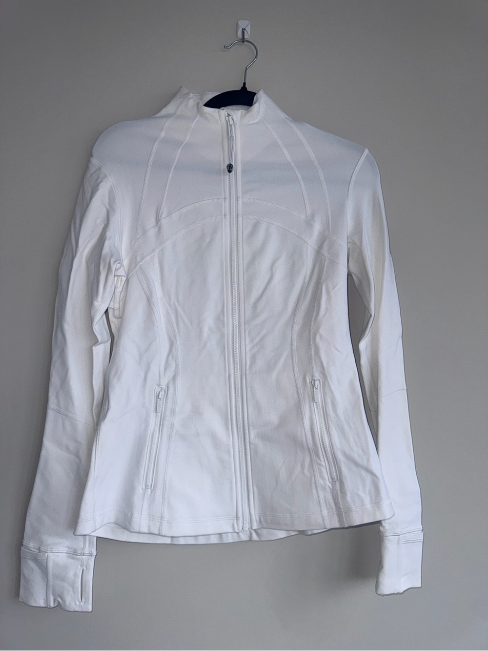 lululemon athletica Georgetown White Full-Zip Performance Jacket